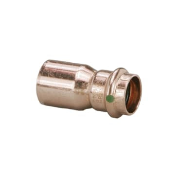 VIEGA 78077 3/4 FTG X 1/2 C COPPER COUPLING RED PROPRESS