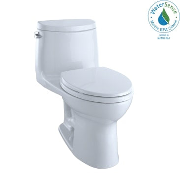 TOTO MS604124CEFG#01 1PC ULTRAMAX II UNIVERSAL HEIGHT TORNADO FLUSH 1.2 COTTON