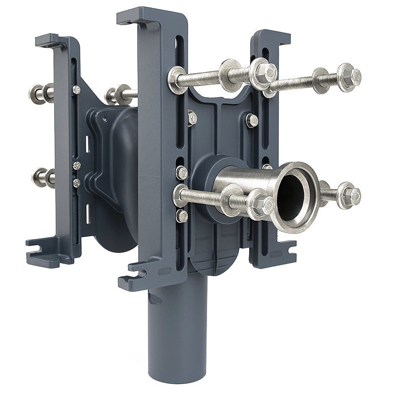 Zurn Z1202-ND4 High Performance Vertical Water Closet Carrier, Back-to-Back, Siphon Jet, 4" No Hub