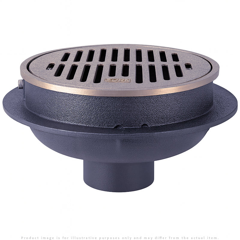 Z541-ZN541-Zurn-12-Inch-Diameter-Heavy-Duty-Area-Drain-Nickel-Bronze-IMG-1