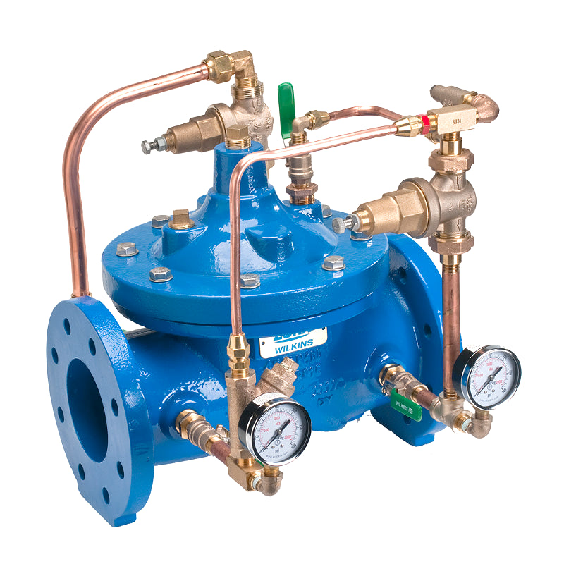 Zurn Wilkins ZW209BP Pressure Reducing Valve with Low Flow By-Pass, Pilot Controlled, Lead-Free IMG-1