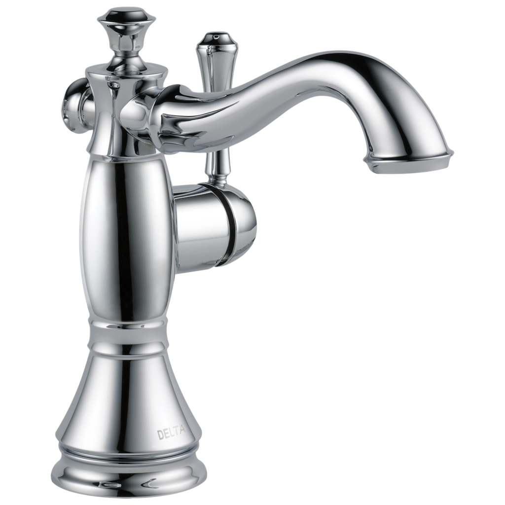 Delta 597Lf-Mpu Cassidy Chrome Single Handle Lav Faucet, 1Or3 Hole Installation