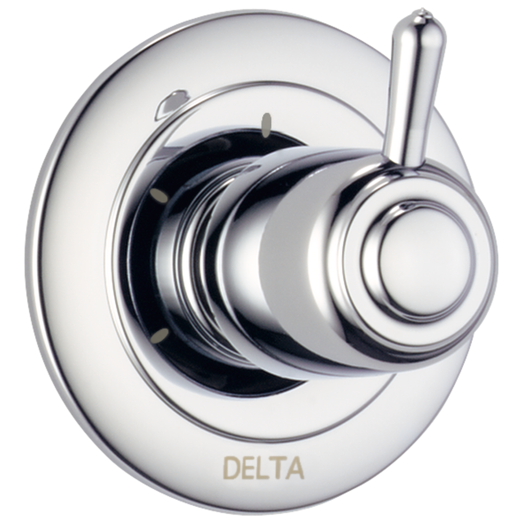 Delta T11800 3 Setting Diverter Trim Chrome Single Handle Lever