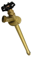 Boshart 0861BR-080NL 128FPWH 1/2X8 FROST PROOF WALL HYDRANT - BRASS (NO VACCUM BREAKER)