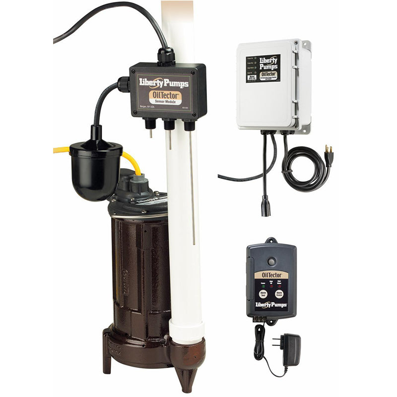 Liberty ELV290 3/4 HP Cast Iron Sump Pump – 115V with OilTector Control and Alarm