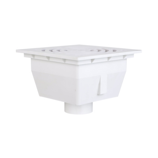 MIFAB FS720-30 12" Square x 6" Deep PVC Floor Sink