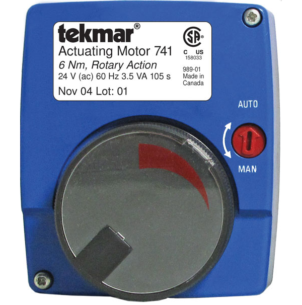 Tekmar 741 Actuating Motor Floating Action